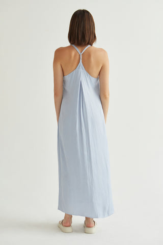 Diana Back Twist Slip Dress