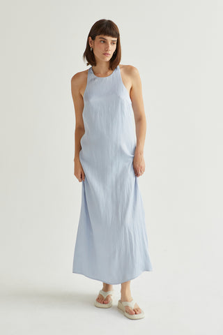 Diana Back Twist Slip Dress