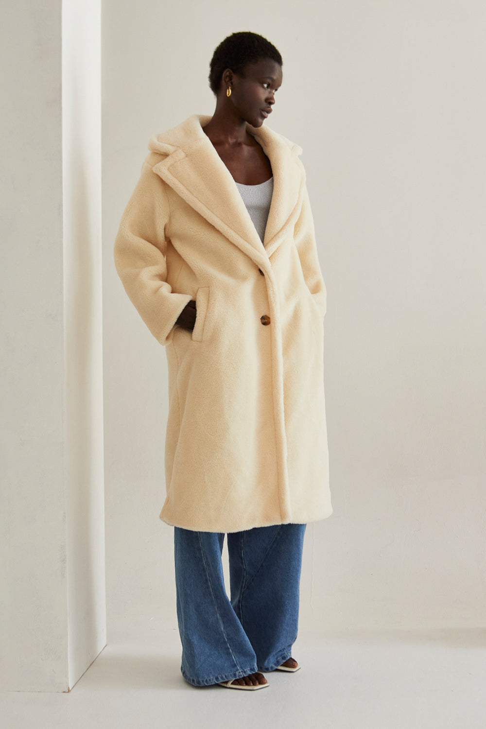 Teddy duster cheap coat