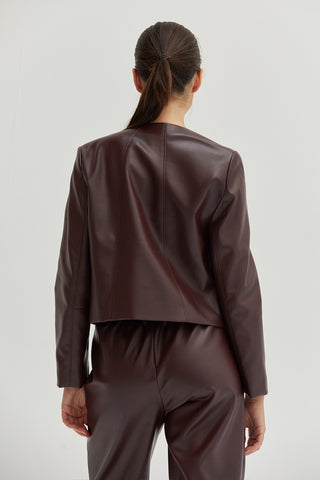 Georgina Vegan Leather Jacket