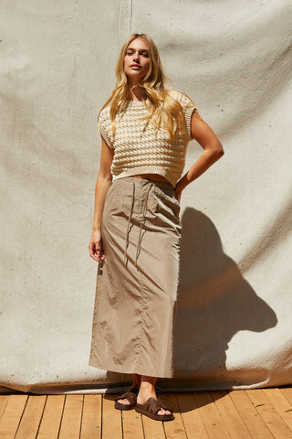 Brookes Pull On Maxi Skirt