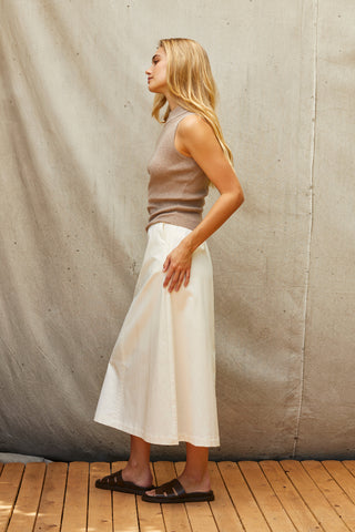 Jimena Flare Midi Skirt