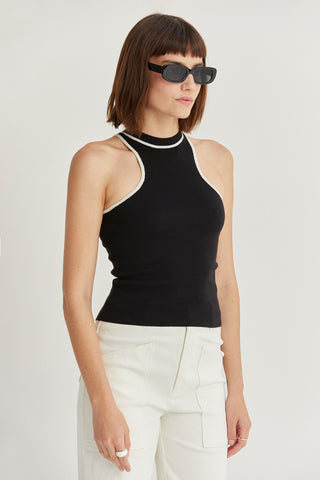 Tara Racer Knit Tank