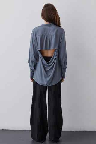 Sianna Open Back Shirt