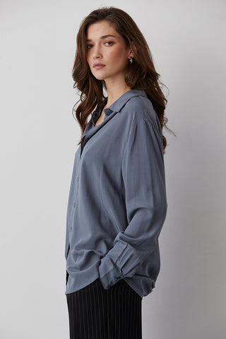 Sianna Open Back Shirt