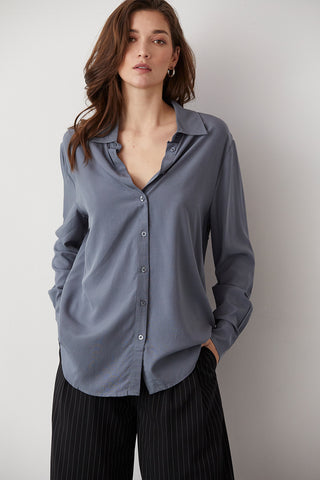 Sianna Open Back Shirt