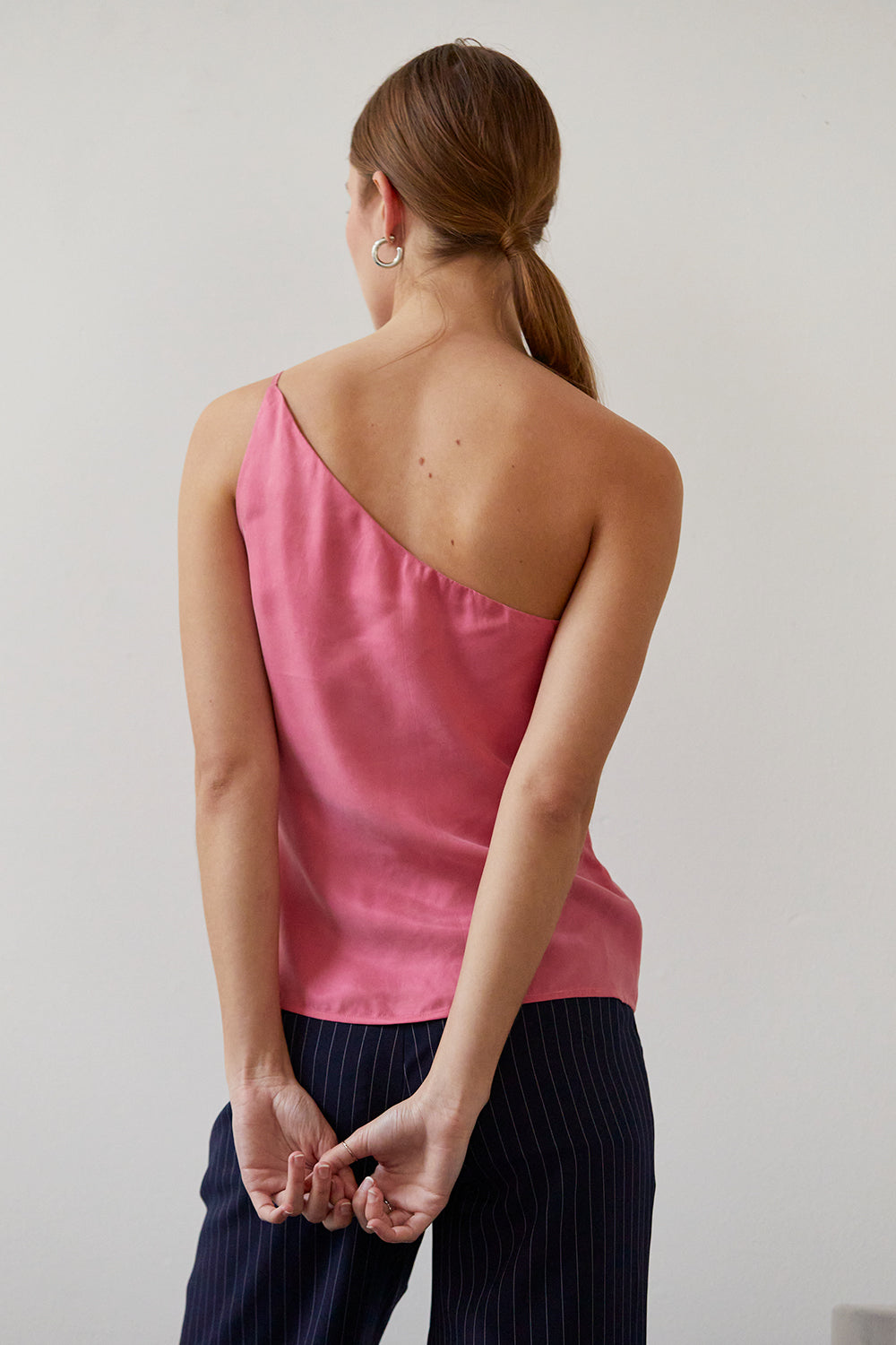 Zara one shoulder outlet top