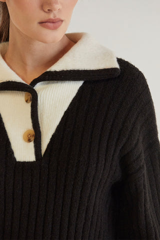 Iris Funnel Neck Sweater