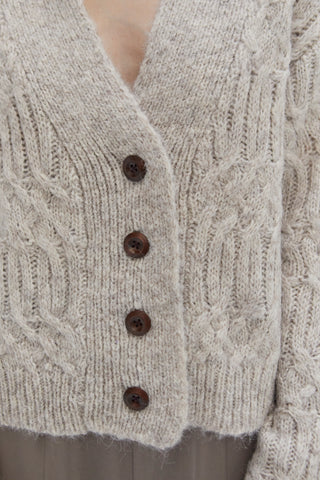 Tory Brushed Cardigan