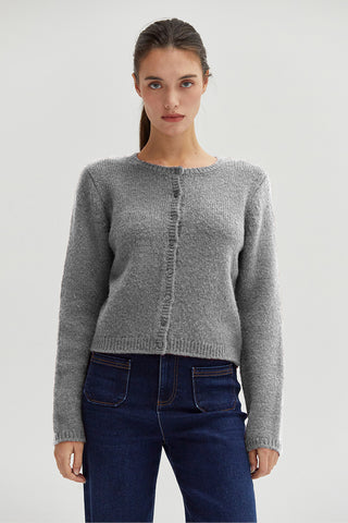 Eliza Crew Neck Cardigan