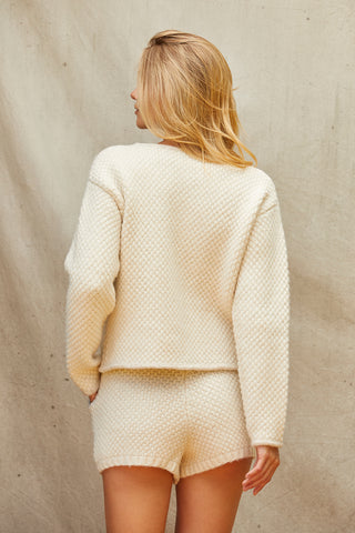 Sandy Boucle Knit Jacket