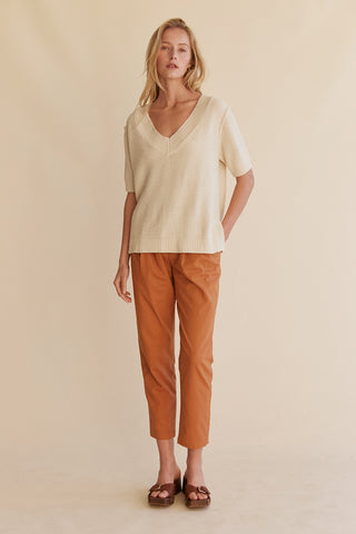 Essential Knit Tapered Leg Pants